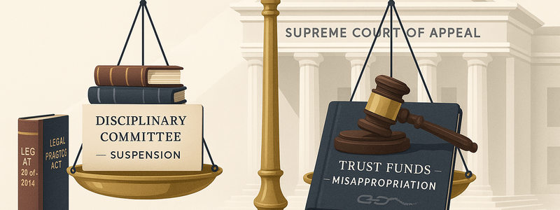 South African Legal Practice Council v Oosthuizen (1258/2023) [2025] ZASCA 168 (7 November 2025)