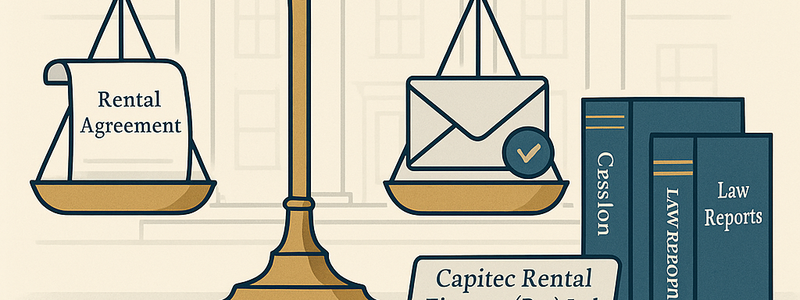 Capitec Rental Finance (Pty) Ltd formerly t/a Mercantile Rental Finance (Pty) Ltd v Kumbana Consultants and Events Management CC and Another (13272/2020) [2025] ZAWCHC 581 (11 December 2025)